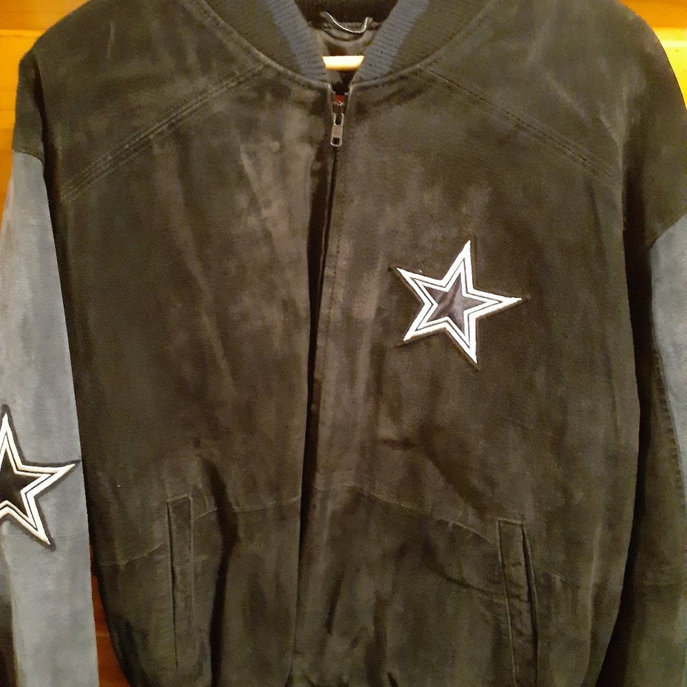 New Officially Licensed NFL  Dallas Cowboy Suede Jacket